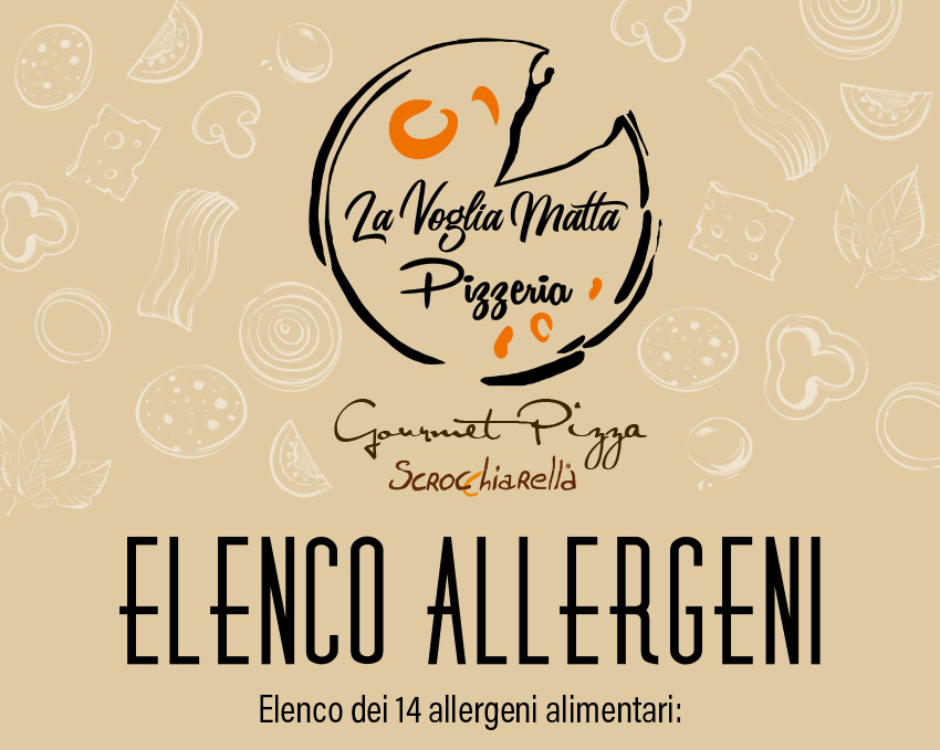 elenco allergeni la voglia matta